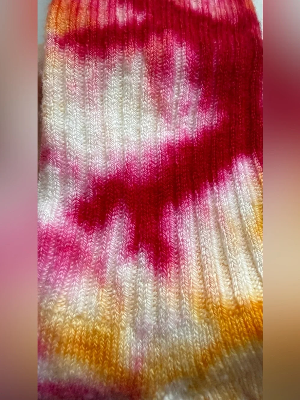 Maria La Rosa Tie Dye Multicolored Socks New